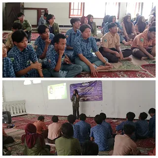 Surabaya,Kinitau.com- Guna meningkatkan kemampuan serta keterampilan peserta didiknya dalam berbicara di depan umum, MA Hasyim Asy’ari Surabaya adakan pelatihan “public speaking” bekerja sama dengan Mahasiswa mahasiswi   Universitas Pembangunan Nasional (UPN) “Veteran” Pimpinan Mahasiswa (Hima) prodi Hubungan Internasional. 